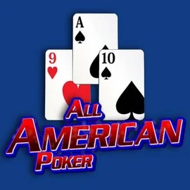 All American Poker casino game by RTG (Reel Time Gaming) – featured logo at Lukki Casino