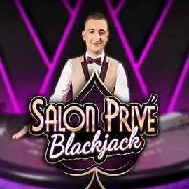 Blackjack Salon Privé slot visual from Ezugi available on lukki-casino.eu