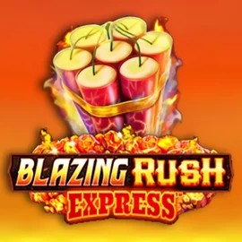 Blazing Rush Express slot logo by AreaVegas at Lukki CasinoBlazing Rush Express