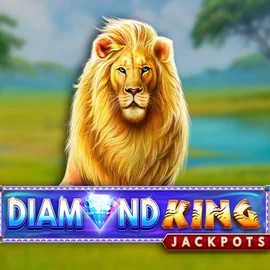 Diamond King Jackpots logo by SpinPlay Games Lukki Casino