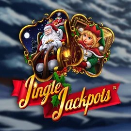 Logo of Jingle Jackpots from Dragon Gaming at Lukki Casino