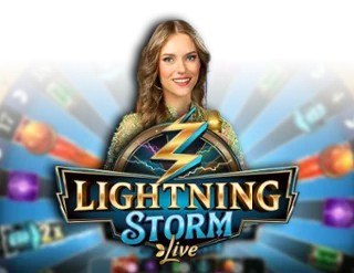 Lightning Storm logo by Evolution Lukki Casino