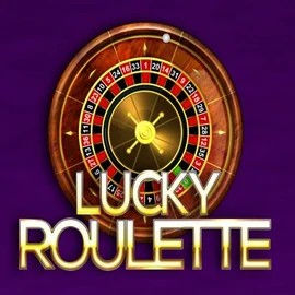 Lucky Roulette slot logo by Belatra Games at Lukki Casino