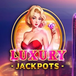 Luxury Jackpots logo by Triple Cherry at Lukki Casino