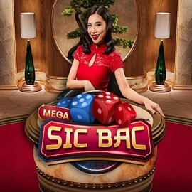 Mega Sic Bac slot logo by Pragmatic Play at Lukki Casino