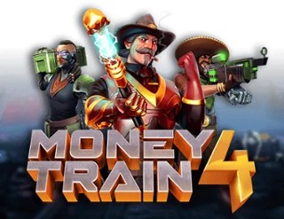 Money Train 4 game by Relax Gaming – logo hosted on Lukki Casino
