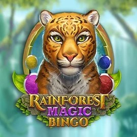 Rainforest Magic Bingo casino game by Play'n GO – featured logo at Lukki Casino