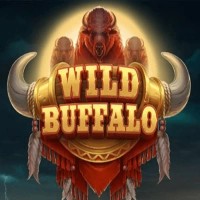 Wild Buffalo slot logo by NetGame Entertainment at Lukki CasinoWild Buffalo