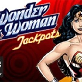 Official Jackpots logo: Wonder Woman Jackpots by Amaya at Lukki Casino